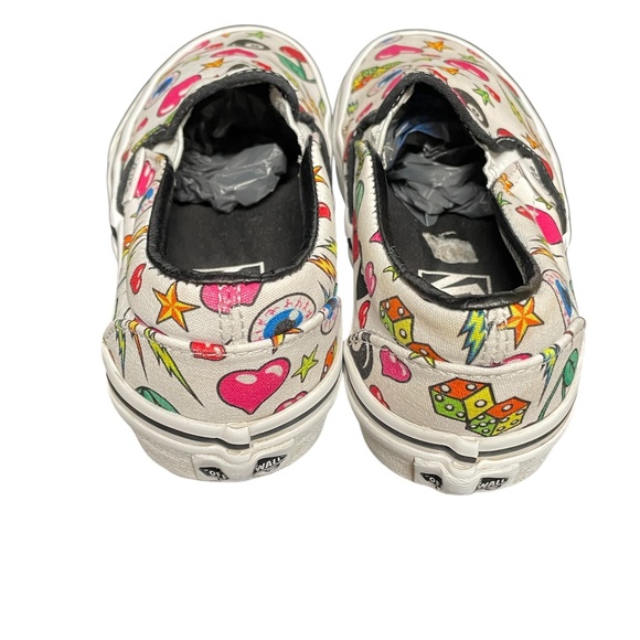 Vans Dice Cherries Bolts Hearts 8-Balls Eyeballs Classic Size 5 - Picture 3 of 5